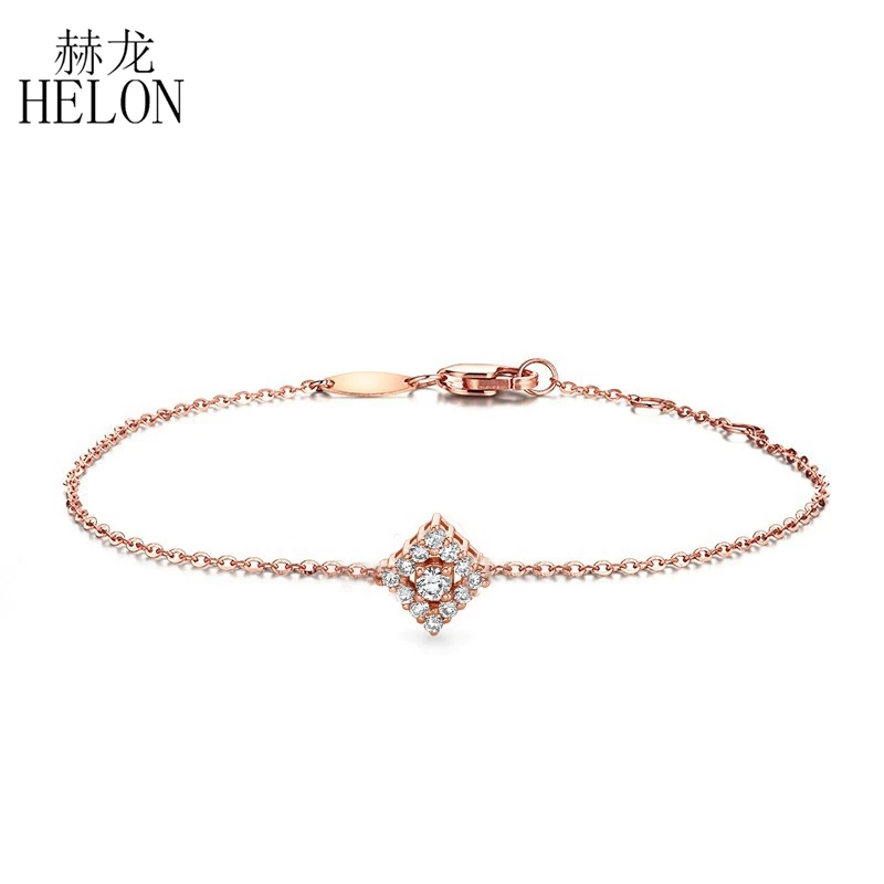 Женский браслет с муассанитом HELON, цепочка из розового золота 18 К, 0,2 карата, VVS/DEF, Ювелирное Украшение для свадебной вечеринки
Женский браслет с муассанитом HELON, цепочка из розового золота 18 К, 0,2 карата, VVS/DEF, Ювелирное Украшение для свадебной вечеринки