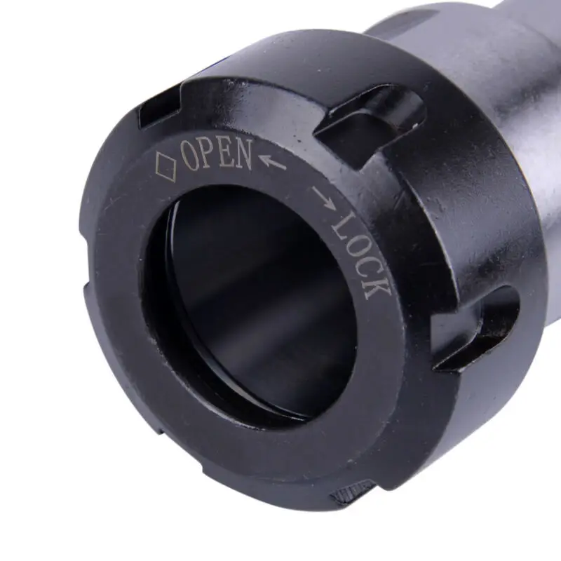 C32 ER32 Collet Chuck Holder 100L Straight Shank Extension Lathe Rod Metal CNC Milling Cutter Lathe Rod Tools Holder Chuck