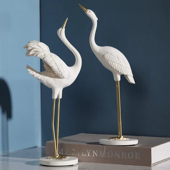 Nordic Simulation Red Crowned Crane Resin Animal Decoration Home Livingroom Wall Fan Mural Crafts Office Desk Statue Accessories
Nordic Simulation Red Crowned Crane Resin Animal Decoration Home Livingroom Wall Fan Mural Crafts Office Desk Statue Accessories