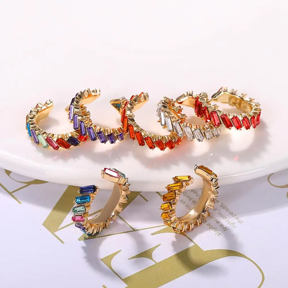 2020 New Bohemian Ear Clip Earrings for Women Wedding Trendy Party Girls Gift Round Glass Earrings Statement Jewelry Hot Sale
2020 New Bohemian Ear Clip Earrings for Women Wedding Trendy Party Girls Gift Round Glass Earrings Statement Jewelry Hot Sale