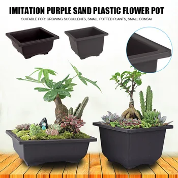 Plastic Flower Pot Retro Style Simulational Purple Sand Pots Flower Bonsai Tree Plant Succulent Flower Pots Home Garden Tools
Plastic Flower Pot Retro Style Simulational Purple Sand Pots Flower Bonsai Tree Plant Succulent Flower Pots Home Garden Tools