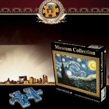 18-type Jigsaw Puzzles 1000 Pcs Scenery Painting Pattern Reduce Pressure Educational Toy for Kid Adult Christmas Gift Home Decor
18-type Jigsaw Puzzles 1000 Pcs Scenery Painting Pattern Reduce Pressure Educational Toy for Kid Adult Christmas Gift Home Decor