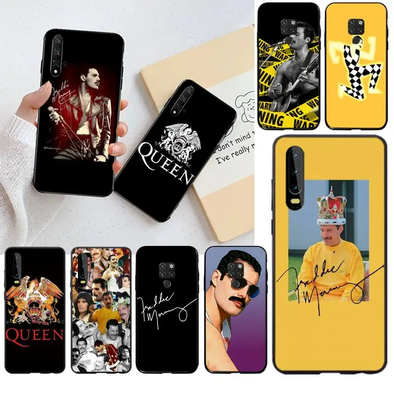 Чехол для телефона Freddie Mercury Queen чехол Huawei P40 P30 P20 lite Pro Mate 30 20 P Smart 2019 prime | Мобильные