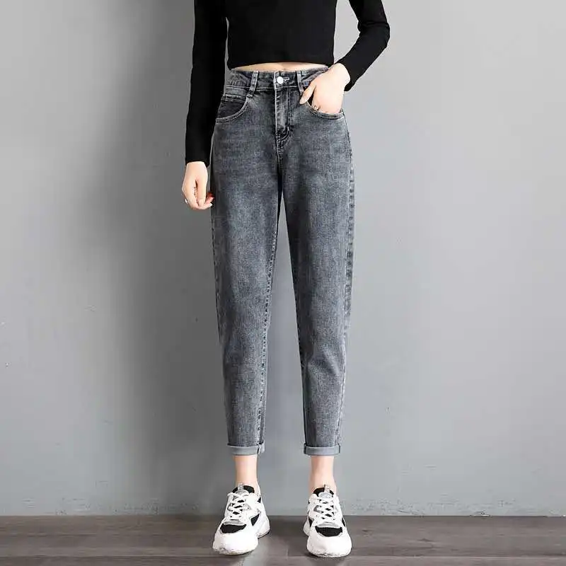 2023 New Women Pants Autumn/Winter Stretch Velvet Jeans Women's High Waist Jeans Loose Trousers Slim Nine-point Harlan Pants
2023 New Women Pants Autumn/Winter Stretch Velvet Jeans Women's High Waist Jeans Loose Trousers Slim Nine-point Harlan Pants