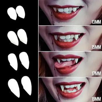2pcs Cosplay Halloween Dentures Zombie Vampire Teeth Ghost Devil Fangs Werewolf Teeth Box Packed Gift Prop Costume Party Kid Toy
2pcs Cosplay Halloween Dentures Zombie Vampire Teeth Ghost Devil Fangs Werewolf Teeth Box Packed Gift Prop Costume Party Kid Toy