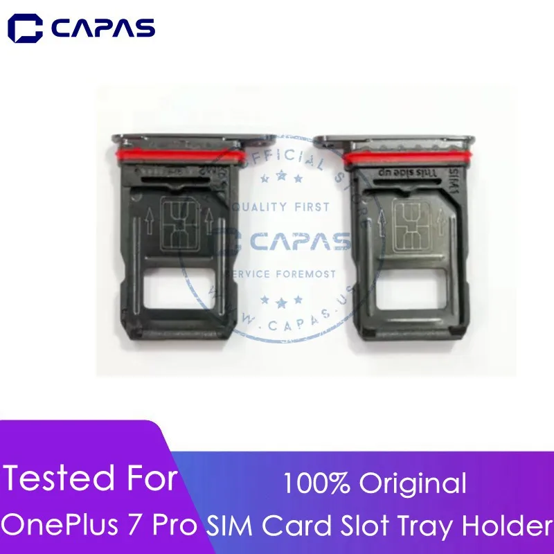 100% Original for OnePlus 7 Pro SIM Card Slot Tray Holder for One Plus 7 Pro SIM Card Tray Replacement Spare Parts
100% Original for OnePlus 7 Pro SIM Card Slot Tray Holder for One Plus 7 Pro SIM Card Tray Replacement Spare Parts