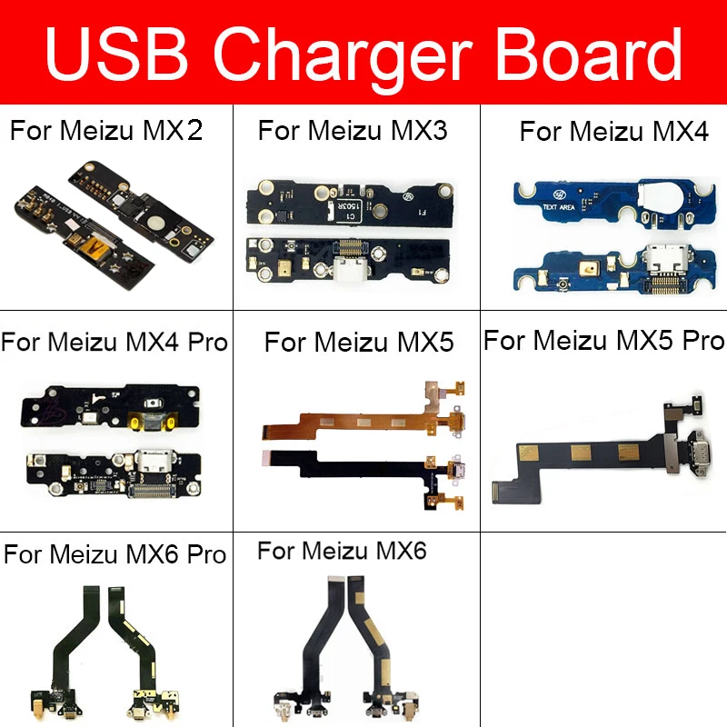 Плата зарядного устройства USB Jack для Meizu MX2 MX3 MX4 MX5 MX6 Pro модуль порта Usb разъем плата
