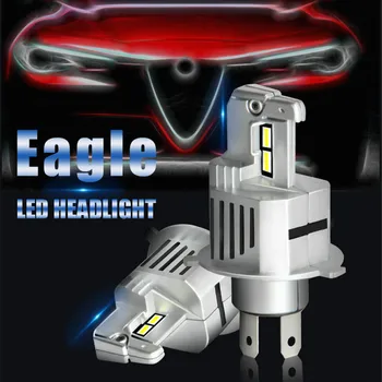 Integrated Eagle LED Car Headlight Bulbs H4 Led H7 Lamps H11 H8 H1 H3 9012 CSP Chips 12V 55W 3600LM 6000K Headlamp Car Lights
Integrated Eagle LED Car Headlight Bulbs H4 Led H7 Lamps H11 H8 H1 H3 9012 CSP Chips 12V 55W 3600LM 6000K Headlamp Car Lights