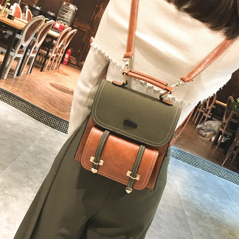 New Fashion Girls School Backpack High Quality Leather Women's Backpack INS Retro Brand Backpack Mini Retro Women's Backpack
New Fashion Girls School Backpack High Quality Leather Women's Backpack INS Retro Brand Backpack Mini Retro Women's Backpack
