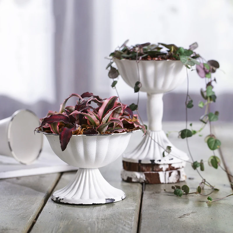 Classic Flower Pot Special Iron Cup White Small Plant Pot Green Plant Succulent Cactus Pots Home Garden Decoration ваза
Classic Flower Pot Special Iron Cup White Small Plant Pot Green Plant Succulent Cactus Pots Home Garden Decoration ваза