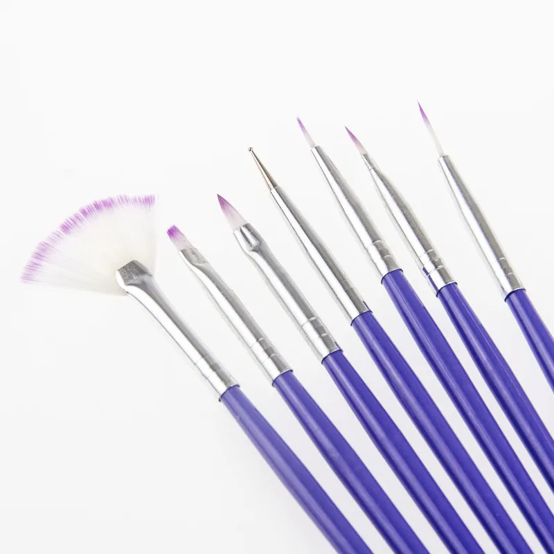 Hot 7PCS/Set Nail Art Brush Pen Dotting Liner Painting Fan 3D Tips DIY Design Polish Gel UV Decoration Manicure Tools Beauty
Hot 7PCS/Set Nail Art Brush Pen Dotting Liner Painting Fan 3D Tips DIY Design Polish Gel UV Decoration Manicure Tools Beauty