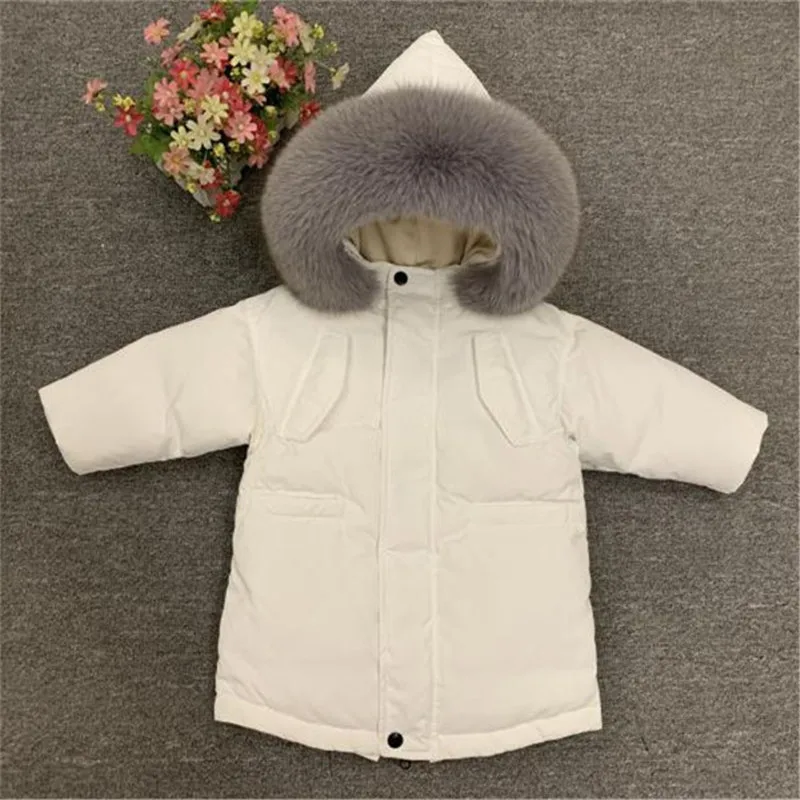 Kids Winter Down Coat Fashion Fur Design Chilren's Super Warm Outerwear Coat For Baby Boys Girls 2-10 Years Parkas
Kids Winter Down Coat Fashion Fur Design Chilren's Super Warm Outerwear Coat For Baby Boys Girls 2-10 Years Parkas