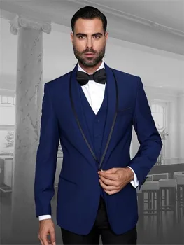 Italian Men Suit Slim Fit Wedding Suits Groom Suit Tuxedos 3 Pieces costard homme mariage Costume Homme mariage 
Italian Men Suit Slim Fit Wedding Suits Groom Suit Tuxedos 3 Pieces costard homme mariage Costume Homme mariage