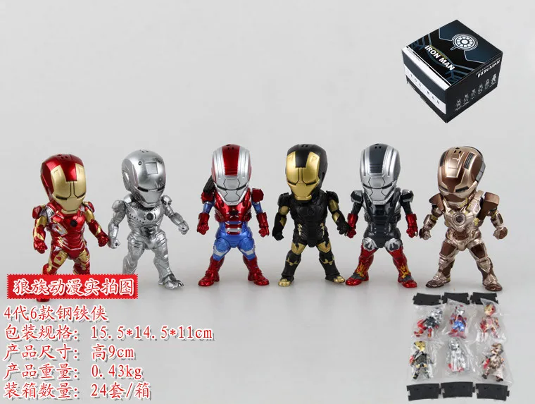 Wolf Anime Iron Man 4 S 6-Iron Man 6-Iron Man Ironman Fourth Generation Capsule Toy Garage Kit
Wolf Anime Iron Man 4 S 6-Iron Man 6-Iron Man Ironman Fourth Generation Capsule Toy Garage Kit