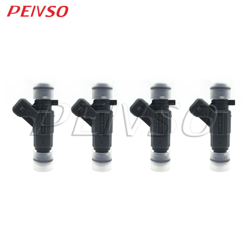 PEIVSO 4pcs 23250-02060 23209-02060 0280155870 Fuel Injector For DAIHATSU Geely BL Coupe 1.3 1.5 Torota 5A 8A Engine 
PEIVSO 4pcs 23250-02060 23209-02060 0280155870 Fuel Injector For DAIHATSU Geely BL Coupe 1.3 1.5 Torota 5A 8A Engine