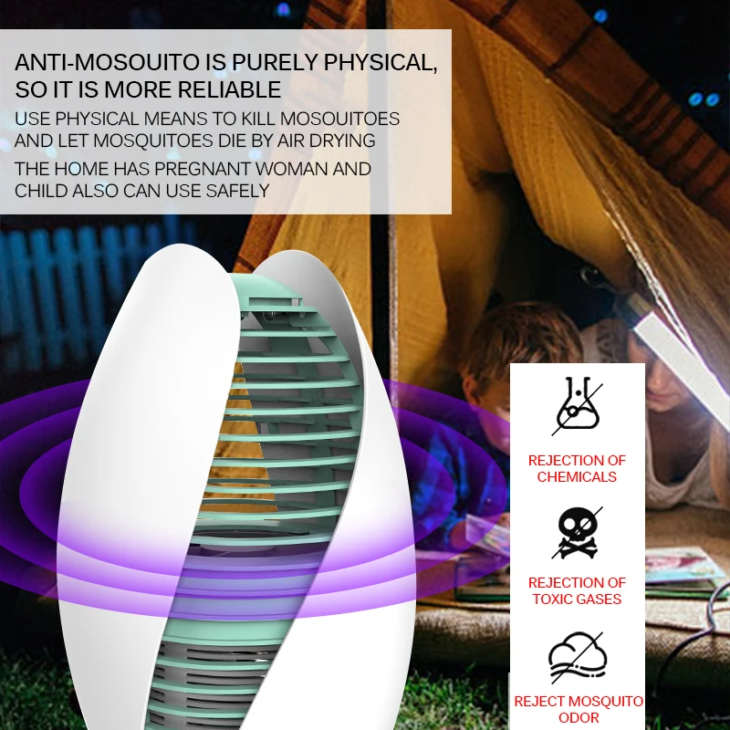 

Multifunctional UV Mosquito Killer USB Inhalation Mosquito Trap Lamp Anti-Mosquito Lamp Insect Repellent For Home Bedroom Office