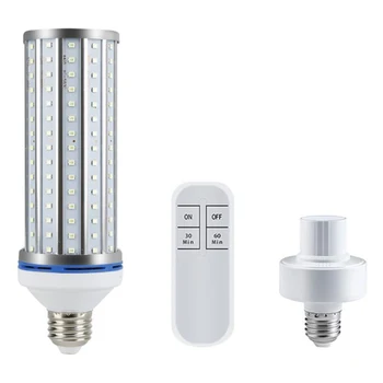 2PCS 60W 110V UV Germicidal Light LED UV Light Bulb Room Lamp Remote Control Timing Killing Air Mite Bacteria
2PCS 60W 110V UV Germicidal Light LED UV Light Bulb Room Lamp Remote Control Timing Killing Air Mite Bacteria