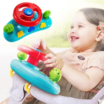 Children's Toy Simulation Small Steering Wheel Copilots Simulated Steering Toy Wheel Early Education Sounding Toy Kid Toys Gift
Children's Toy Simulation Small Steering Wheel Copilots Simulated Steering Toy Wheel Early Education Sounding Toy Kid Toys Gift