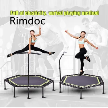 Rimdoc 48inch Fitness Exercise Trampoline W/Bar Handle 3 Levels Height Adjustable Jumping Cardio TRANER Workout Jumping Fitness
Rimdoc 48inch Fitness Exercise Trampoline W/Bar Handle 3 Levels Height Adjustable Jumping Cardio TRANER Workout Jumping Fitness