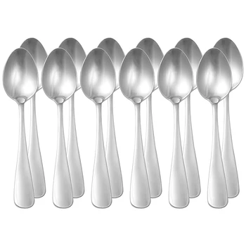 Stainless Steel Dinner Spoons with Round Edge, Set of 12,Western Tableware, Stainless Steel Hotel Tableware
Stainless Steel Dinner Spoons with Round Edge, Set of 12,Western Tableware, Stainless Steel Hotel Tableware