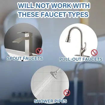 Faucet aerator adapter adapter kit garden hose water faucet aerator accessories purifier connector diverter filter water M6L1
Faucet aerator adapter adapter kit garden hose water faucet aerator accessories purifier connector diverter filter water M6L1