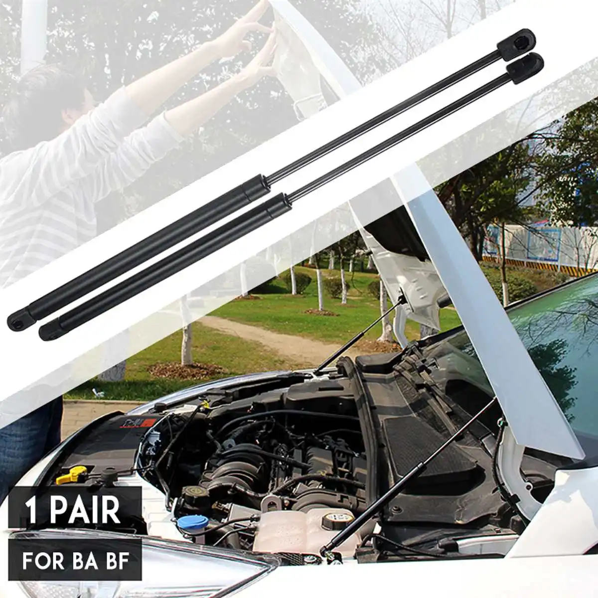 2Pcs Auto Bonnet Gas Struts Bars Damper Hood Lift Support Shock For Ford Falcon BA BF 2002-2009 FPV XR6 XR8 GT FAIRLANE
2Pcs Auto Bonnet Gas Struts Bars Damper Hood Lift Support Shock For Ford Falcon BA BF 2002-2009 FPV XR6 XR8 GT FAIRLANE