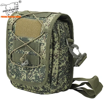 

Russia army Camouflage EMR tactical bag molle system army bag outdoor sling bag EDC military bag hiking cross-body bag travel