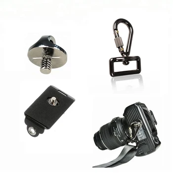 Foleto Quick Strap Hook Plate Screw Connecting Adapter 1/4" For SLR DSLR Camera Shoulder Sling Strap Belt for canon nikon camera
Foleto Quick Strap Hook Plate Screw Connecting Adapter 1/4" For SLR DSLR Camera Shoulder Sling Strap Belt for canon nikon camera