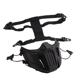 Sports protective gear Half Face Mask Soft Detachable Breathable Shock Resistant Mouth Protector Sports Accessories
Sports protective gear Half Face Mask Soft Detachable Breathable Shock Resistant Mouth Protector Sports Accessories