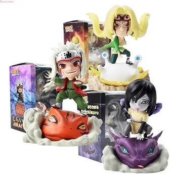 3Styles Naruto Shippuden Orochimaru Tsunade Jiraiya Exchange Face Q Version Cute PVC Action Figure Model Collection Toy
3Styles Naruto Shippuden Orochimaru Tsunade Jiraiya Exchange Face Q Version Cute PVC Action Figure Model Collection Toy