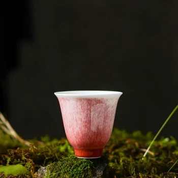 90ml Plain red Chinese Retro Handmade Random Texture Color Glaze High Temperature Firing Ceramic Teacup Porcelain teacup
90ml Plain red Chinese Retro Handmade Random Texture Color Glaze High Temperature Firing Ceramic Teacup Porcelain teacup