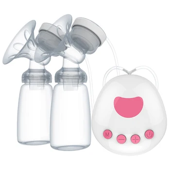 Real Bubee Powerful Double Electric Breast Pump with Milk Bottle Convenient Breast Pumps for Baby Breast Feeding
Real Bubee Powerful Double Electric Breast Pump with Milk Bottle Convenient Breast Pumps for Baby Breast Feeding