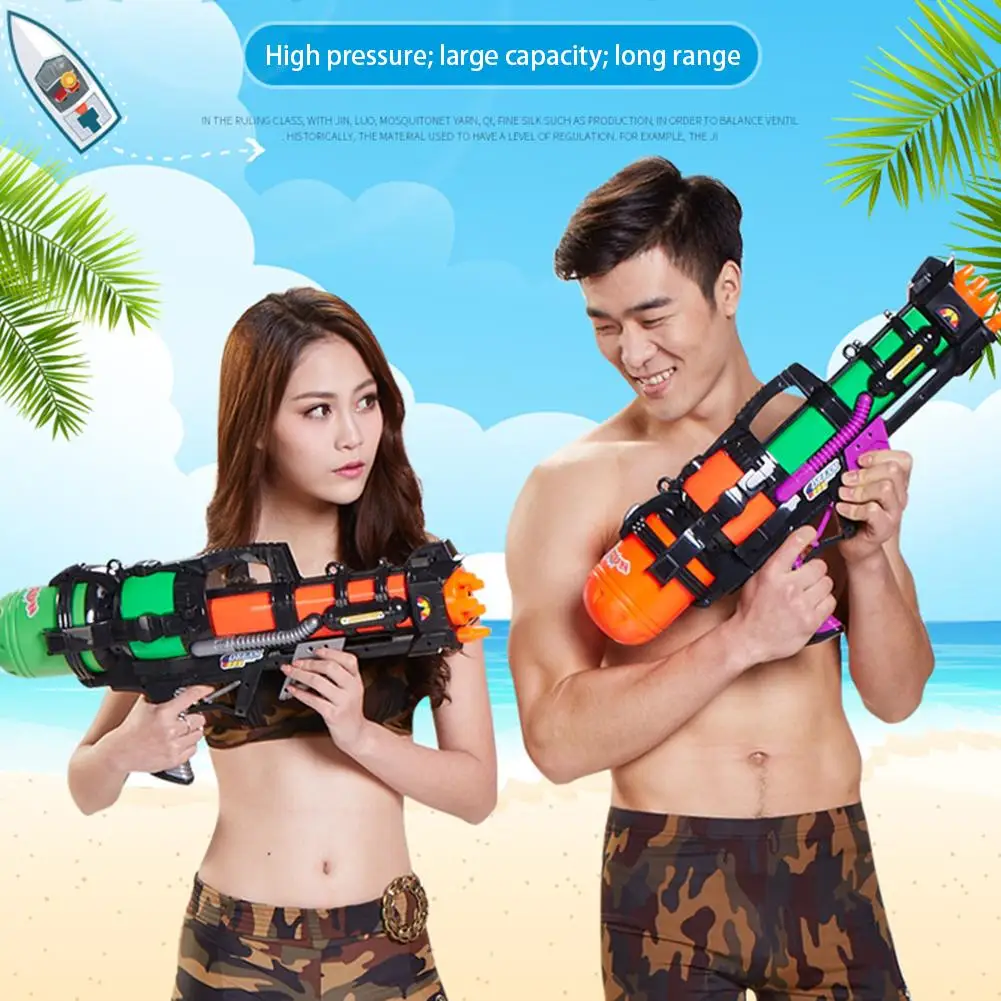 Person - High Pressure Large Capacity Water Gun Toy; Play Gifts For Boys Girls Adults