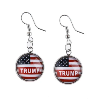 ZWPON 2020 Trump Earrings Vintage Round Dangle Drop Earrings for Women Unique Jewelry for Women
ZWPON 2020 Trump Earrings Vintage Round Dangle Drop Earrings for Women Unique Jewelry for Women