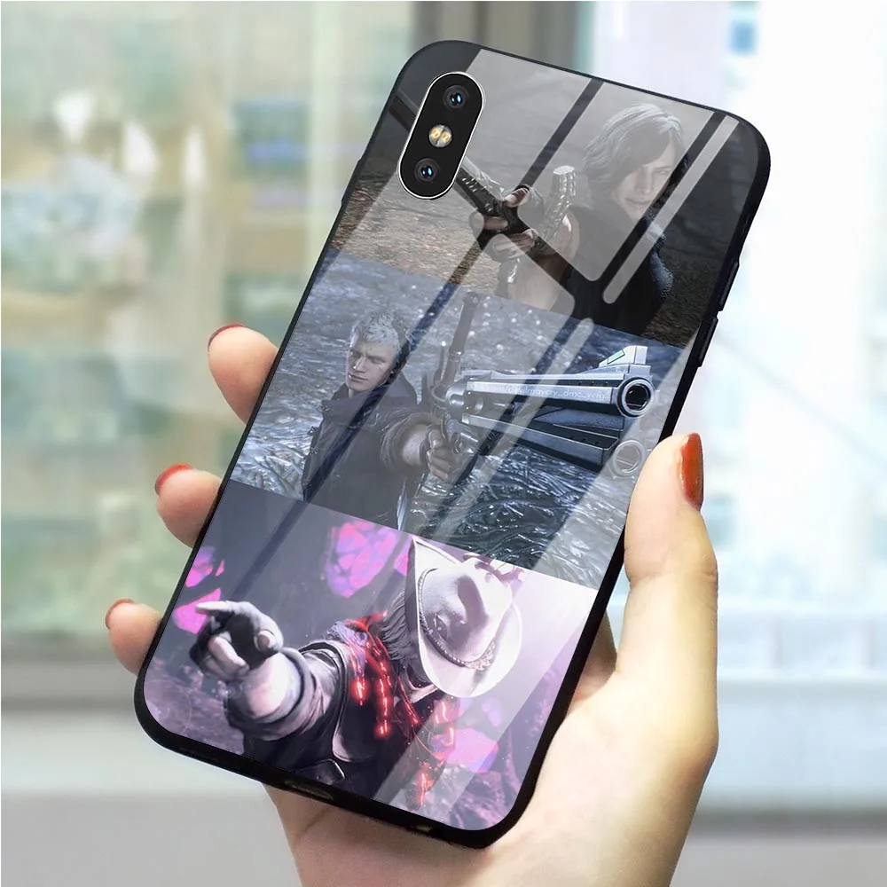 Pattern Devil May Cry game Tempered Glass Phone Case for iPhone 6 Plus Cover 7 XR X 8 5 6S 5S SE Xs Max Back
Pattern Devil May Cry game Tempered Glass Phone Case for iPhone 6 Plus Cover 7 XR X 8 5 6S 5S SE Xs Max Back