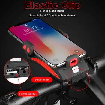 3 In 1 Multifunctional Bicycle Mobile Phone Stand USB Rechargeable Power LED Charging Handlebar Bracket Bike Light Accessories
3 In 1 Multifunctional Bicycle Mobile Phone Stand USB Rechargeable Power LED Charging Handlebar Bracket Bike Light Accessories
