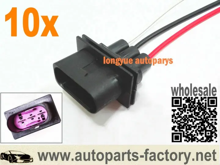 Longyue 10 шт. соединитель вентилятора охлаждения жгут проводов 1J0 906 443 для 99 Beetle
Longyue 10 шт. соединитель вентилятора охлаждения жгут проводов 1J0 906 443 для 99 Beetle
