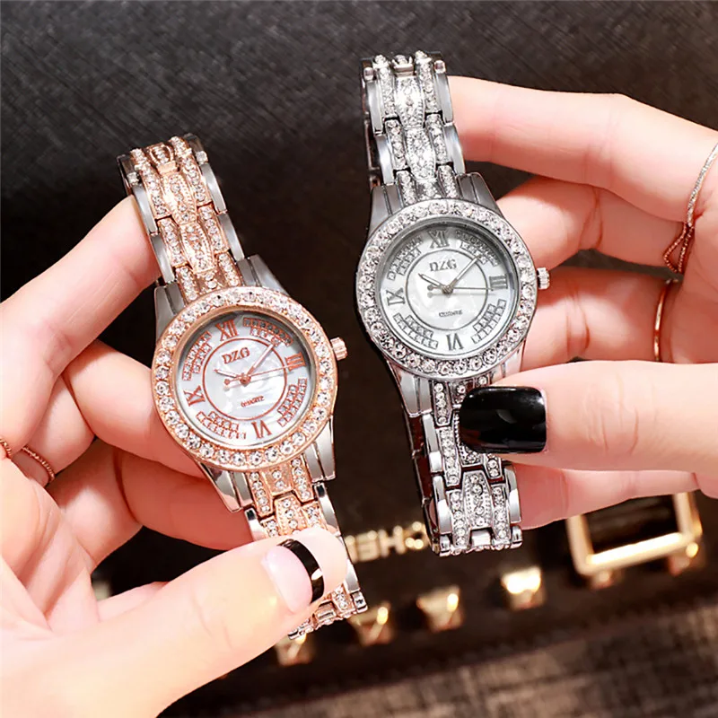 Luxury Women's Watch Steel Strip Quartz Diamond Roman Digital Business Ladies Fashion Exquisite Clock relojes para mujer
Luxury Women's Watch Steel Strip Quartz Diamond Roman Digital Business Ladies Fashion Exquisite Clock relojes para mujer