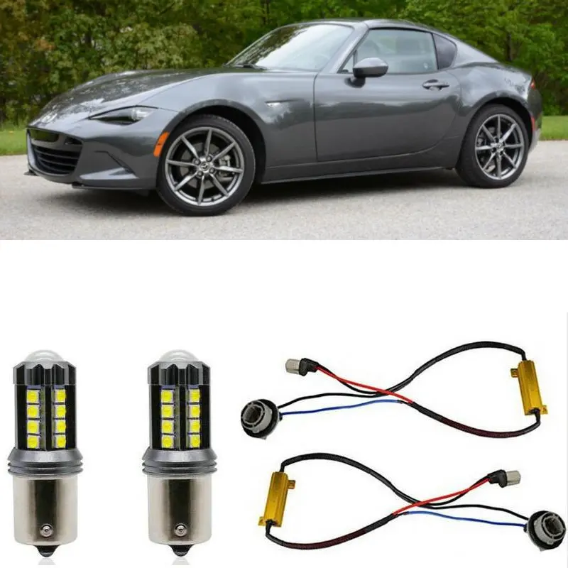 Fog lamps for MAZDA MX-5 RF Targa ND Stop lamp Reverse Back up bulb Front Rear Turn Signal error free 2pc
Fog lamps for MAZDA MX-5 RF Targa ND Stop lamp Reverse Back up bulb Front Rear Turn Signal error free 2pc
