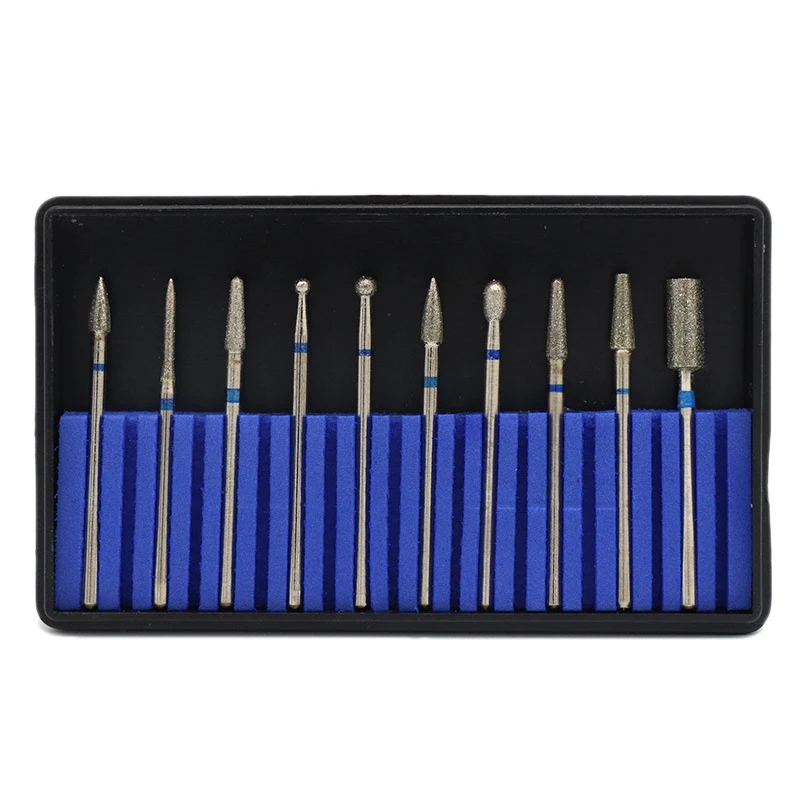 10Pcs Diamond Drill Bits Set Electric Machine Rotate Cuticle Cleaning Burr Polishing Tools Cutters Accessory Tool
10Pcs Diamond Drill Bits Set Electric Machine Rotate Cuticle Cleaning Burr Polishing Tools Cutters Accessory Tool