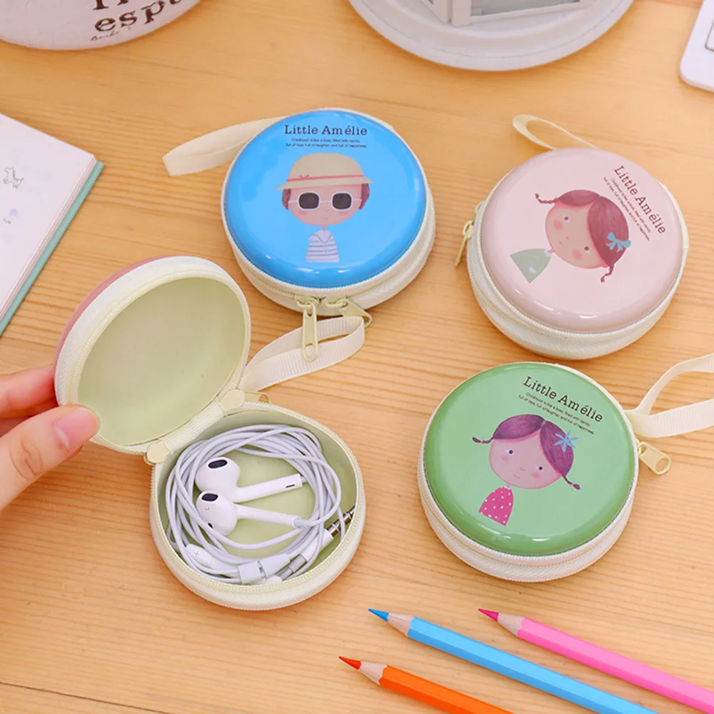 Wired Headset Earphone Receiving Bag Super Cute Elements Girl's Small Change Bag Organizer Storage Bags
Wired Headset Earphone Receiving Bag Super Cute Elements Girl's Small Change Bag Organizer Storage Bags