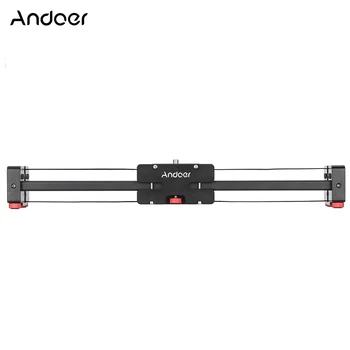 

Andoer V2-500 Compact Retractable Track Dolly Slider Video Stabilizer Actual Sliding Distance for Professional DSLR SLR Cameras