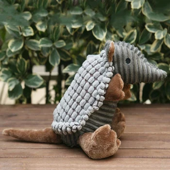 Pet Dog Squeaky Toy Durable Cute Doll Making Sound Plush Dog Puppy Chew Toys Training Teething Toys For Small Medium Dogs New*
Pet Dog Squeaky Toy Durable Cute Doll Making Sound Plush Dog Puppy Chew Toys Training Teething Toys For Small Medium Dogs New*