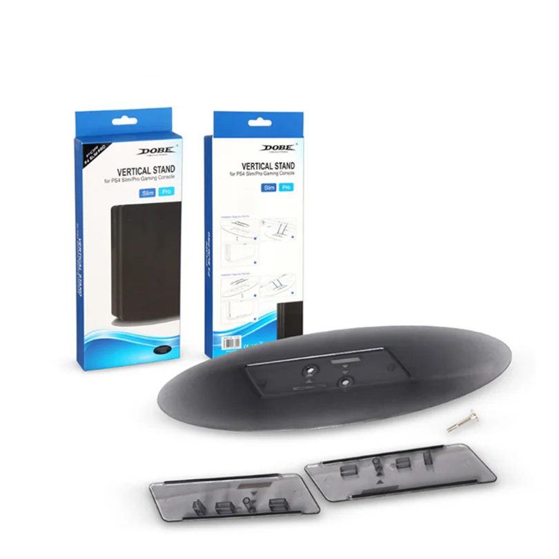Нескользящая вертикальная подставка прозрачный кронштейн для игровой консоли PS4