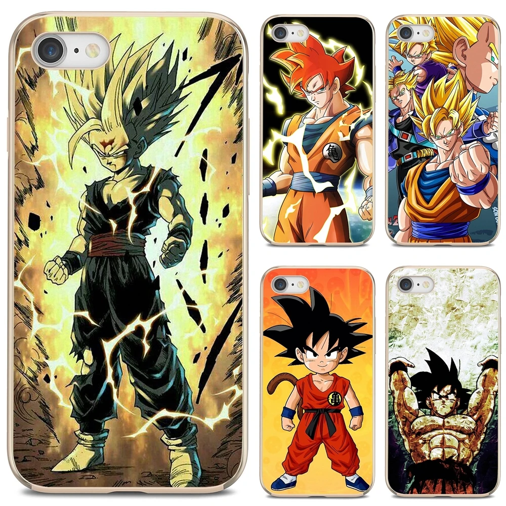 For Samsung Galaxy A9 A8 Star Lite A3 A5 A7 A6 Plus 2018 2015 2016 2017 Soft Cover Bag Manga-D-Dragon-Ball-C-Saiyan Goku Vegetto | Мобильные