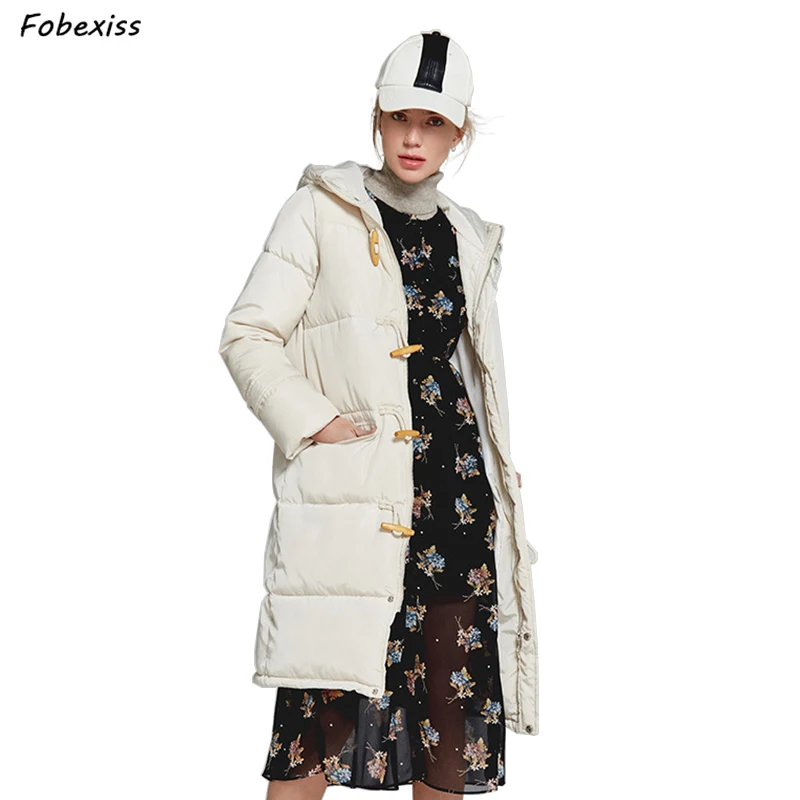 Winter Coat Woman Hooded Oversized Puffer Parka Loose Warm Horn Buttons Long Coats Women 2019 Preppy Outerwear Winter Jacket
Winter Coat Woman Hooded Oversized Puffer Parka Loose Warm Horn Buttons Long Coats Women 2019 Preppy Outerwear Winter Jacket