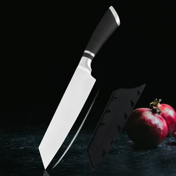 MUZ Kiritsuke Chef Knife 8 inch Chef Cooking Cleaver Knives Sharp Blade Non-slip Handle w/ Protector Cover Sheath Accessories
MUZ Kiritsuke Chef Knife 8 inch Chef Cooking Cleaver Knives Sharp Blade Non-slip Handle w/ Protector Cover Sheath Accessories