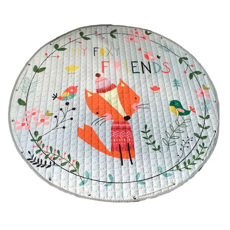 Cartoon Cute Fox Bird Pattern Crawling Mat Portable Kids Baby Play Round Pad
Cartoon Cute Fox Bird Pattern Crawling Mat Portable Kids Baby Play Round Pad