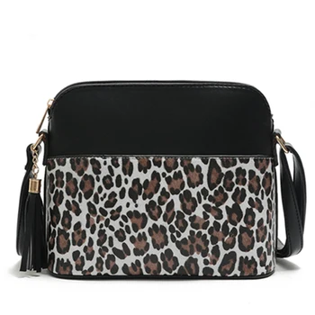 Women Tassel Leopard Printing Shell Crossbody Bags Ladies Fashion Mini Purse Messenger Bag Luxury Tassel Design Shoulder Bags
Women Tassel Leopard Printing Shell Crossbody Bags Ladies Fashion Mini Purse Messenger Bag Luxury Tassel Design Shoulder Bags