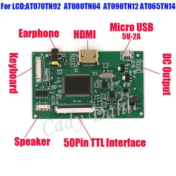 NEW HDMI LCD Controller Board Module for Raspberry Pi 3 4 ZERO 800x480 AT065TN14 AT070TN92 AT090TN10 50P TTL LCD Panel Display
NEW HDMI LCD Controller Board Module for Raspberry Pi 3 4 ZERO 800x480 AT065TN14 AT070TN92 AT090TN10 50P TTL LCD Panel Display